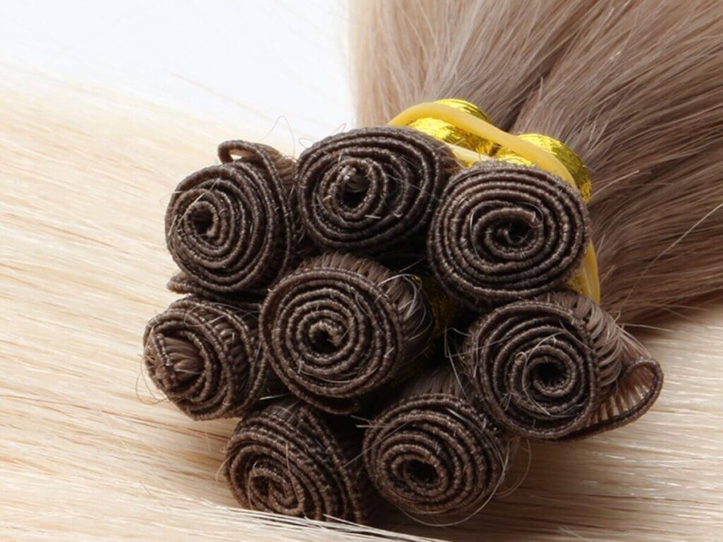 Hand Tied vs Machine Weft: A Quick Comparison 1 Hand Tied vs Machine Weft: A Quick Comparison 1