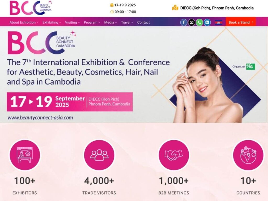 Beauty Connect Expo Cambodia: Making The Most of Your Visit 1 Beauty Connect Expo Cambodia: Making The Most of Your Visit 1
