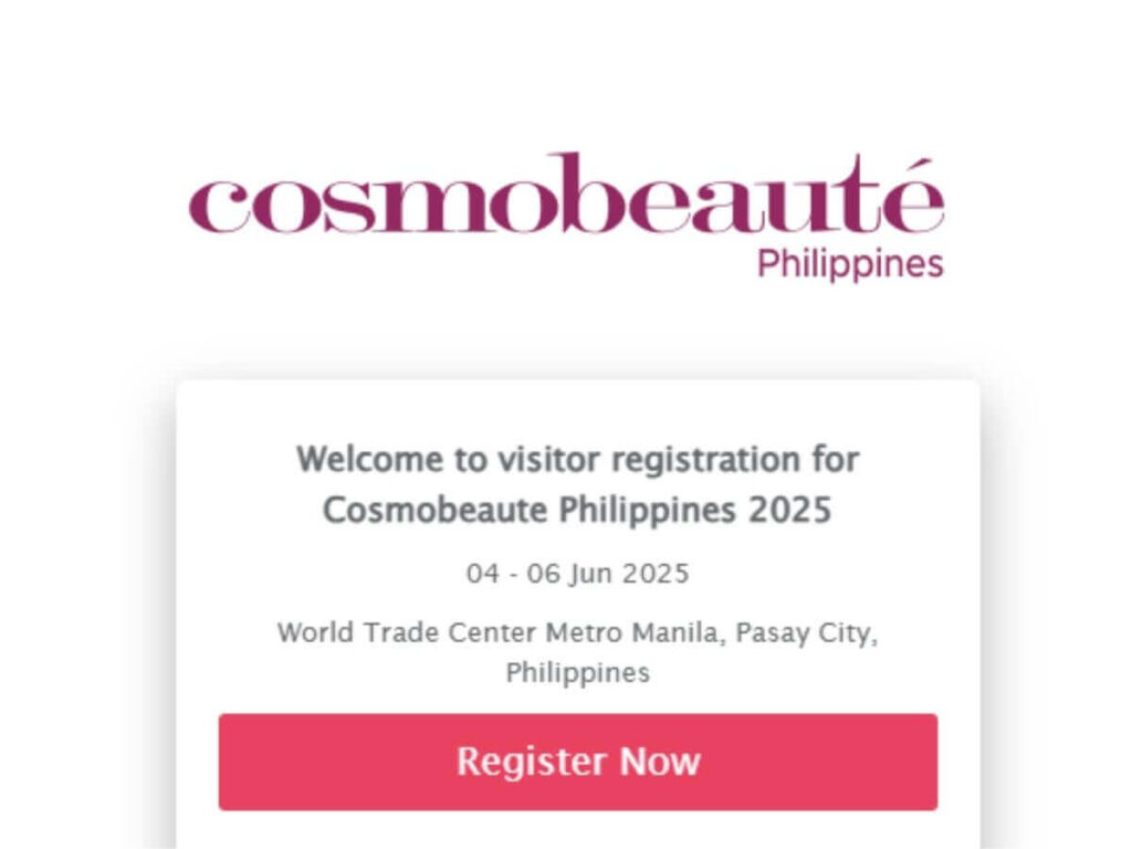 Cosmobeauté Philippines: Essential Tips for First Time Visitor 1 Cosmobeauté Philippines: Essential Tips for First Time Visitor 1