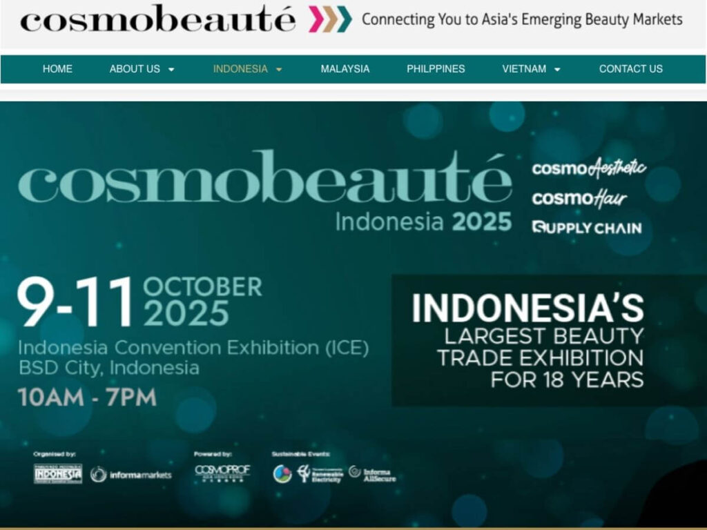 Cosmobeauty Indonesia: Making the Most of Your Visit 1 Cosmobeauty Indonesia: Making the Most of Your Visit 1