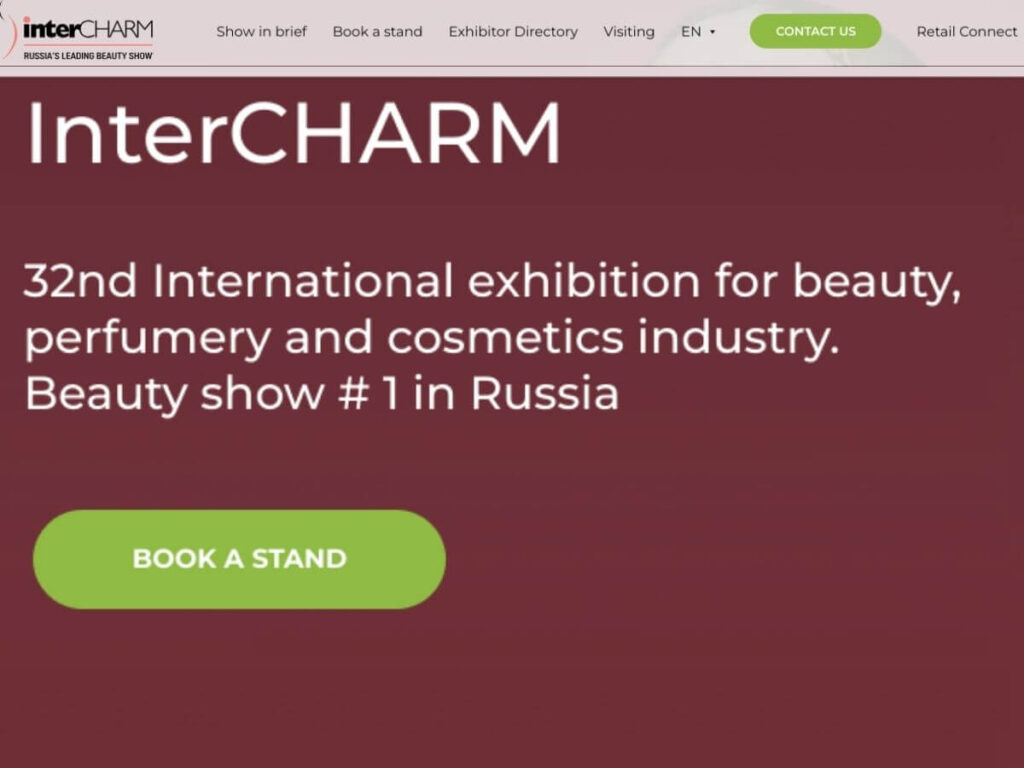 InterCHARM Russian Spring: Tips for a Success Visit 1 InterCHARM Russian Spring: Tips for a Success Visit 1