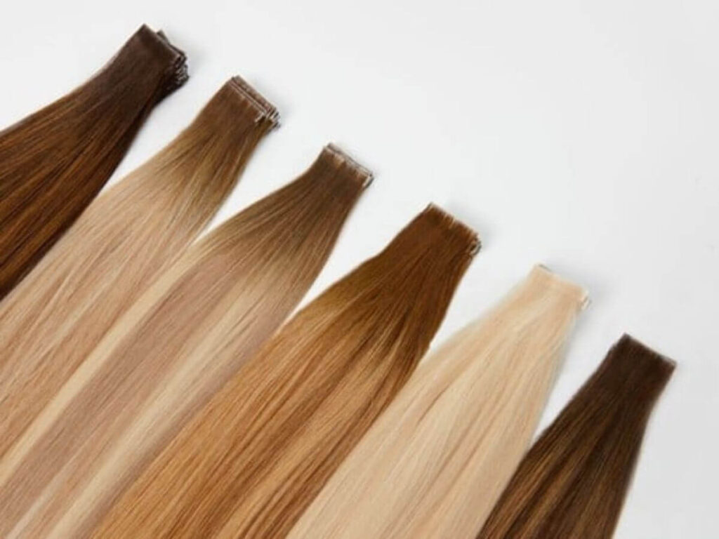 8 Different Types of Tape-In Hair Extensions 1 8 Different Types of Tape-In Hair Extensions 1