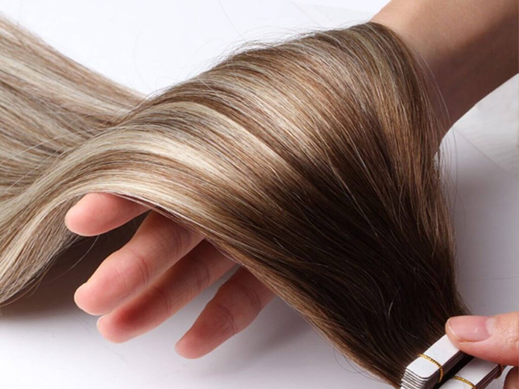 8 Different Types of Tape-In Hair Extensions 7 8 Different Types of Tape-In Hair Extensions 7